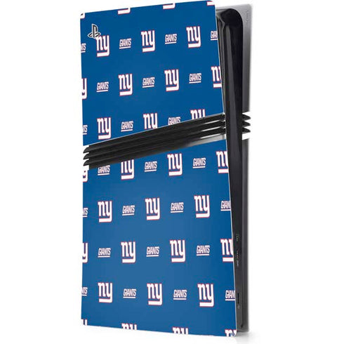 NFL New York Giants Blitz Series PS5 Pro Console Skin